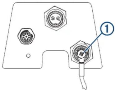 GARMIN GMR Fantom 256 - Connexion du radar à la masse - 1