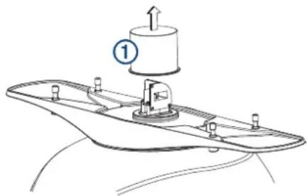 GARMIN GMR Fantom 256 - Installation de l'antenne - 1