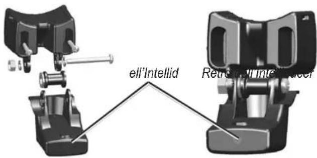 GARMIN Transom Mount Intelliducer - Per assemblare l'Intelliducer: - 1