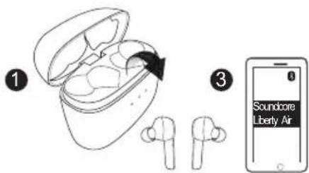 soundcore Liberty Air - 重置 - 1
