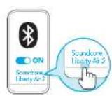 soundcore Liberty Air 2 - Párování Bluetooth se zařízením - 2