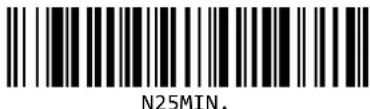 Unitech MS832 - NEC2of5 可讀桁数 - 1