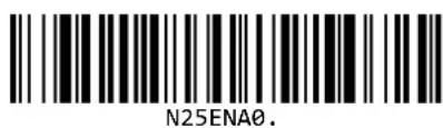 Unitech MS832 - NEC 2 of 5 試取の有効/無効 - 2