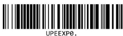 Unitech MS832 - UPC-E 拓張 - 2