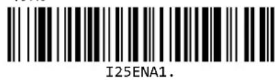 Unitech MS832 - Interleaved 2 of 5 試取の有効/無効 - 1