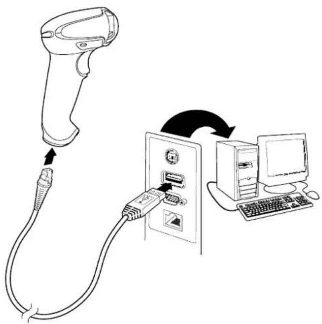Unitech MS832 - USB キープル - 1