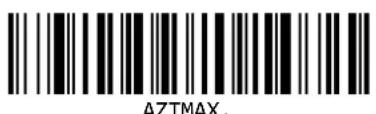 Unitech MS832 - Aztec 可讀行数 - 2
