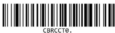 Unitech MS832 - Codabar 小神木儿連結 - 3
