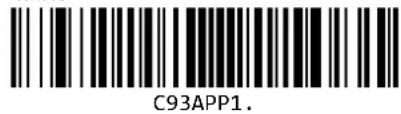 Unitech MS832 - Code 93 可讀桁數 - 1