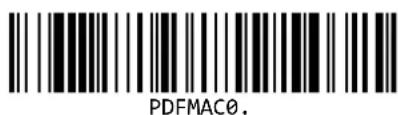 Unitech MS832 - PDF417 可誌桁数 - 2