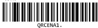 Unitech MS832 - QRコーユ 論取の有効/無効 - 1