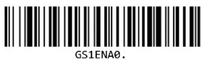 Unitech MS832 - GS1-128 試取の有効/無効 - 2