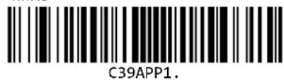 Unitech MS832 - Code 39 可讀桁数 - 1