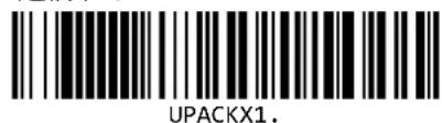 Unitech MS832 - UPC-A ヤフツドジット - 1
