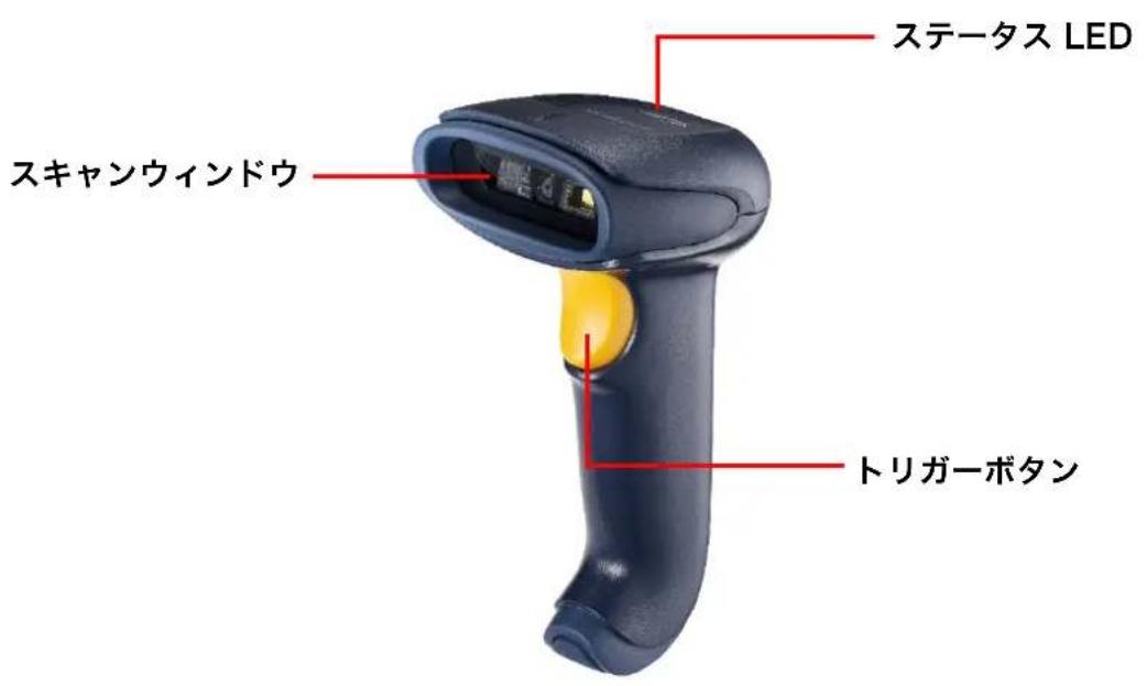 Unitech MS832 - 各部詳細 - 1