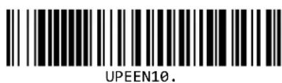 Unitech MS832 - UPC-E1 論取の有効/無効 - 2