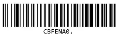 Unitech MS832 - Codablock F 論取の有効/無効 - 2