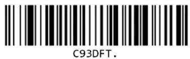 Unitech MS832 - NEC2of5 可讀桁数 - 1
