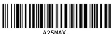 Unitech MS832 - IATA 2 of 5 可誌桁数 - 2