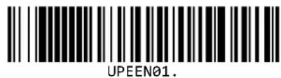 Unitech MS832 - UPC-E0 論取の有効/無効 - 1