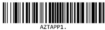 Unitech MS832 - Aztec 可讀行数 - 1