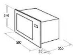 GORENJE BM235SYB - SKRINKA PRE MIKROVLNNU RURU - 1