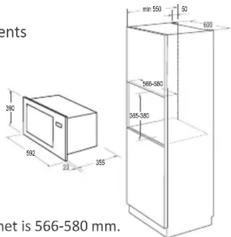 GORENJE BM235SYB - MICROWAVE OVEN CABINET - 1