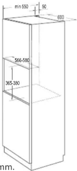 GORENJE BM235SYB - EINBAUSCHRANK - 2