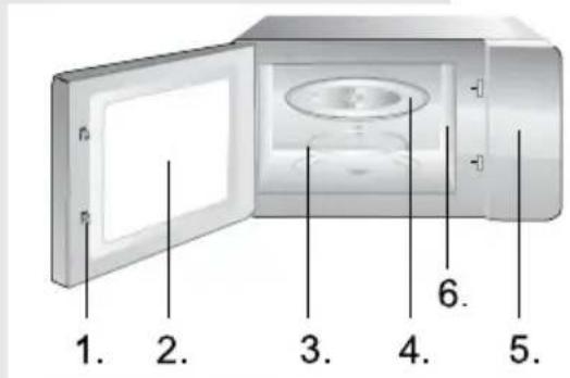 GORENJE BM235SYB - GUMB ZA ODPIRANJE - 1