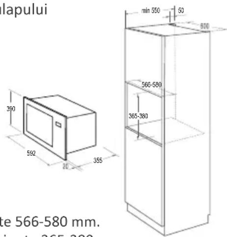 GORENJE BM235SYB - DULAP DE CUPTOR CU MICROUND - 1