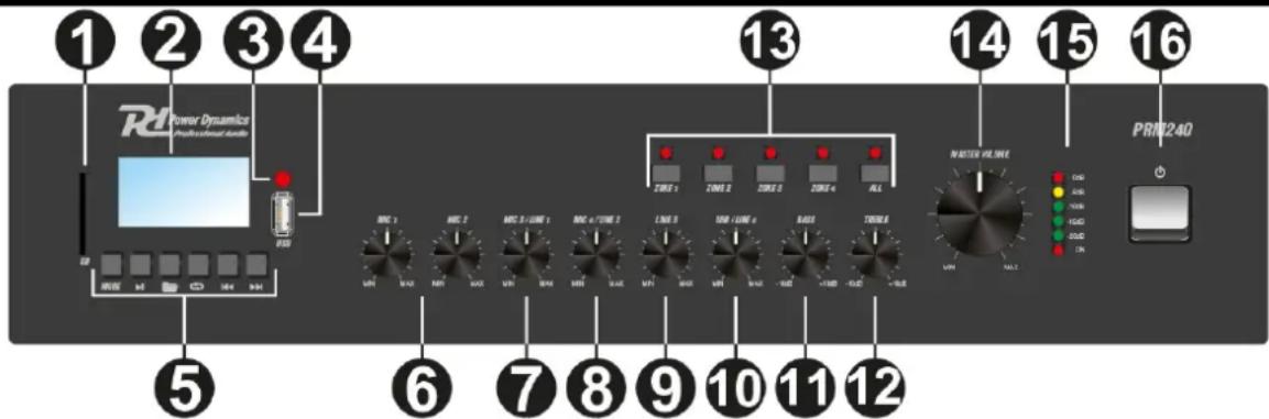Power Dynamics PRM240 - VOORZIJDE - 1