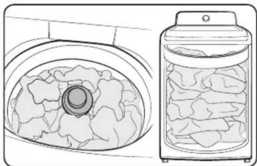 SAMSUNG WA44A3205AW - Loading your washer - 2