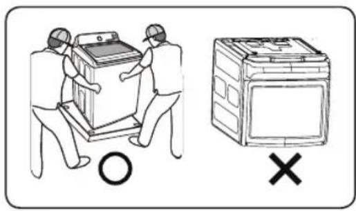 SAMSUNG WA44A3205AW - WARNING - 1