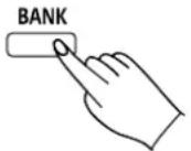 Thomann DP275 - Sélectionner une banque de mémoire - 1