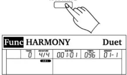 Thomann DP275 - Mode Harmonie - 1