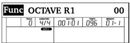 Thomann DP275 - Transposition de l'octave - 1