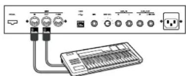 Thomann DP275 - Connexion MIDI - 1