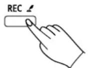 Thomann DP275 - Lancement de l'enregistrement - 1