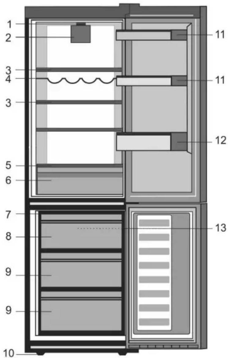 BEKO RCNA366K40WN - Your refrigerator - 1
