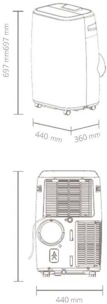 DUUX North - Technical specifications - 1