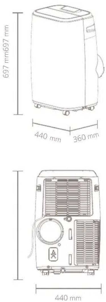 DUUX North - Technische specificaties - 1
