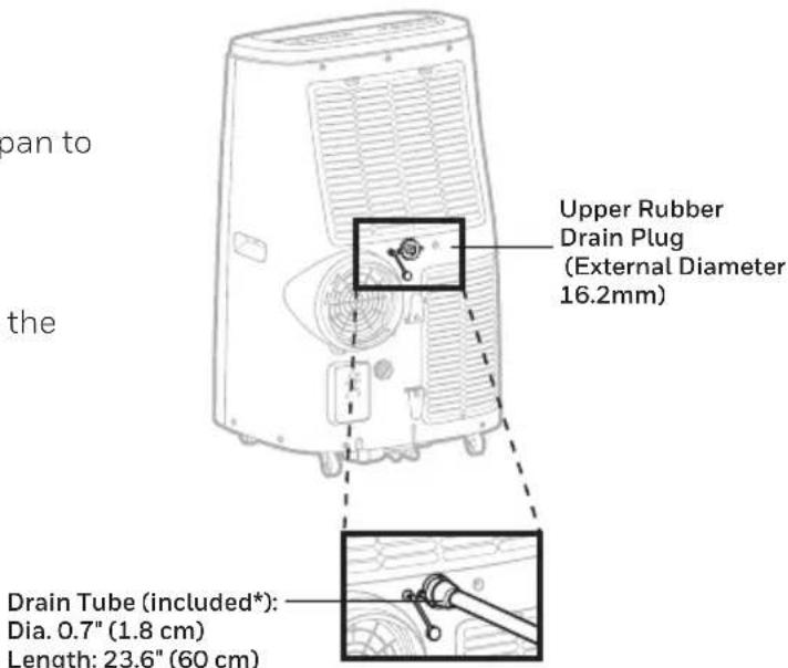 HONEYWELL HJ14CESVWK - Continuous Draining in Dehumidifier Mode - 1