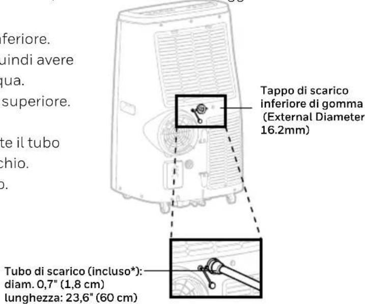 HONEYWELL HJ14CESVWK - Drenaggio continuo in modalità Deumidificatore - 1