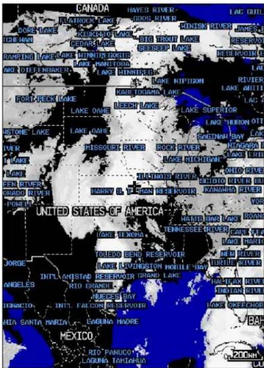 GARMIN GXM 40 - Mosaïque satellite - 2