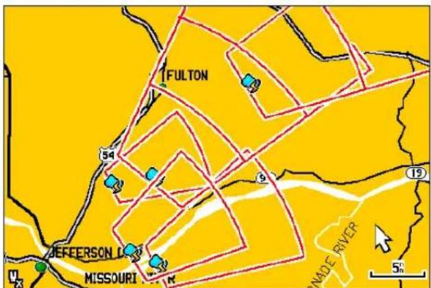 GARMIN GXM 40 - Foyers orageux - 1