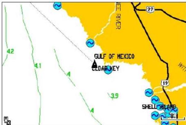 GARMIN GXM 40 - Période des vagues - 3
