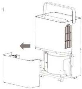 DUUX Bora - Use of the water tank - 1