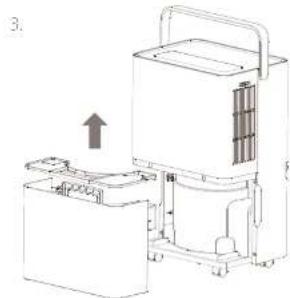 DUUX Bora - Use of the water tank - 2