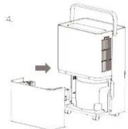 DUUX Bora - Use of the water tank - 3