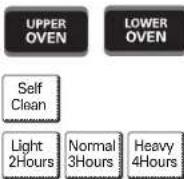 LG LWD3081ST - To start an immediate self-clean cycle and shut off automatically - 1